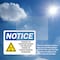Signmission Radiation & Laser Sign, 7 in H x 10 in W, Vinyl Decal, Rectangle OS-2PACK-NS-D-710-L-17711 - alternate 5